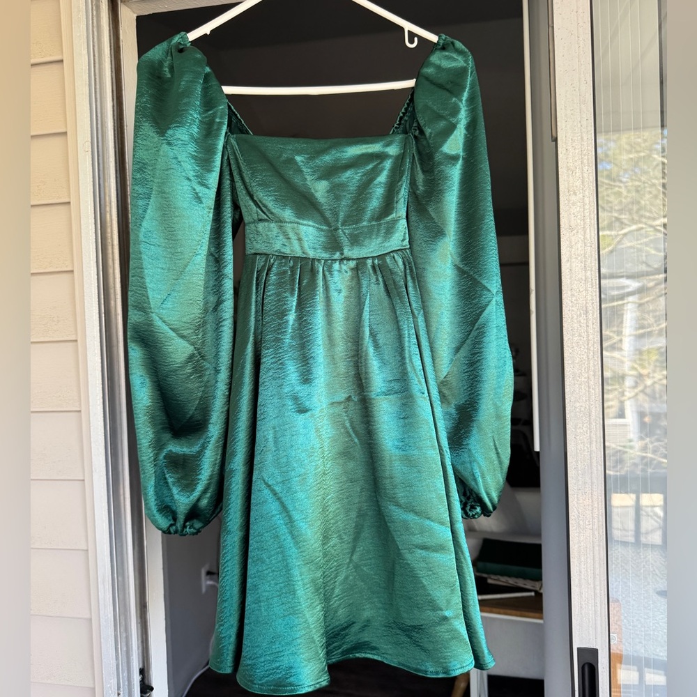 Altar'd State Green Mini Dress